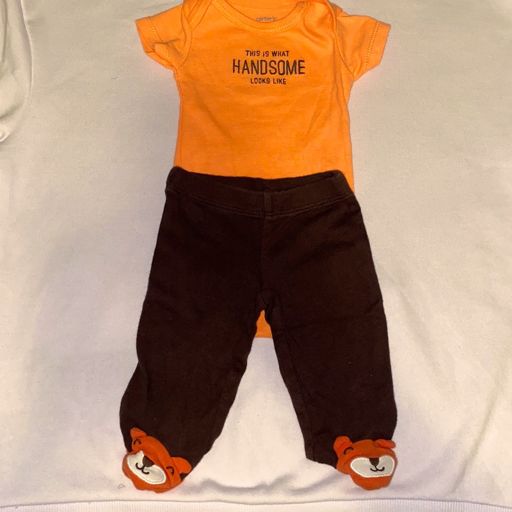 Cute newborn outfit